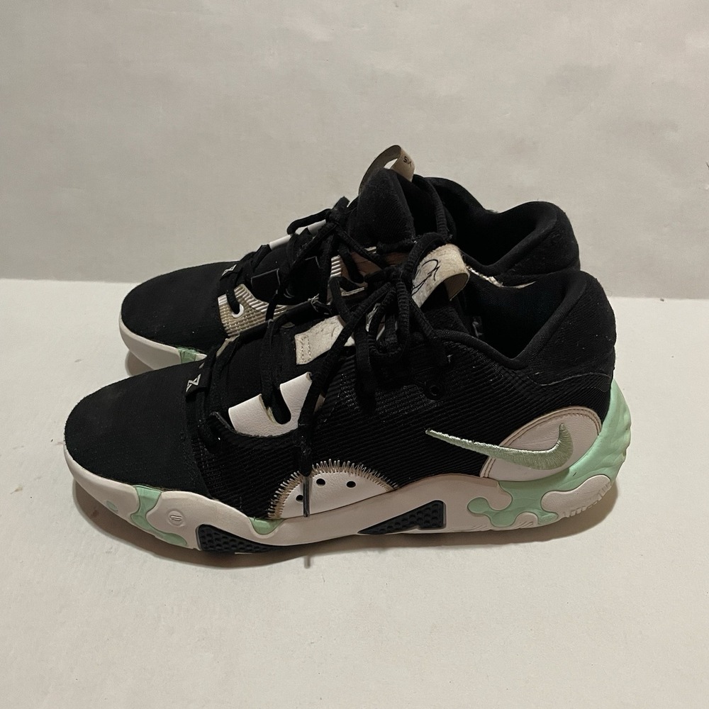 Nike PG 6 black Mint-Basketball shoes Low-top Mens Size 7.5 DH8447-001